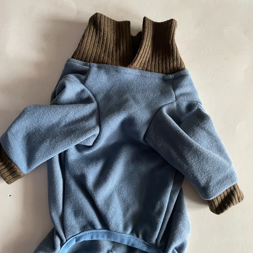 Soft Fleece Dog Onesie